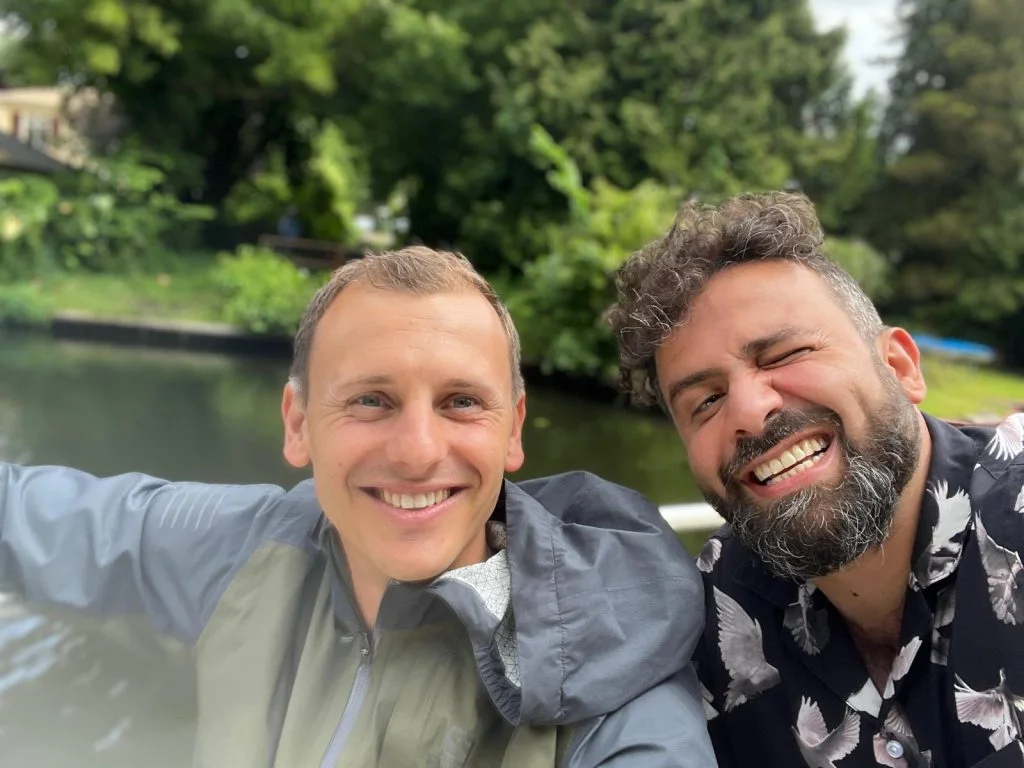 Salih Daglar und Martin Butters gemeinsam